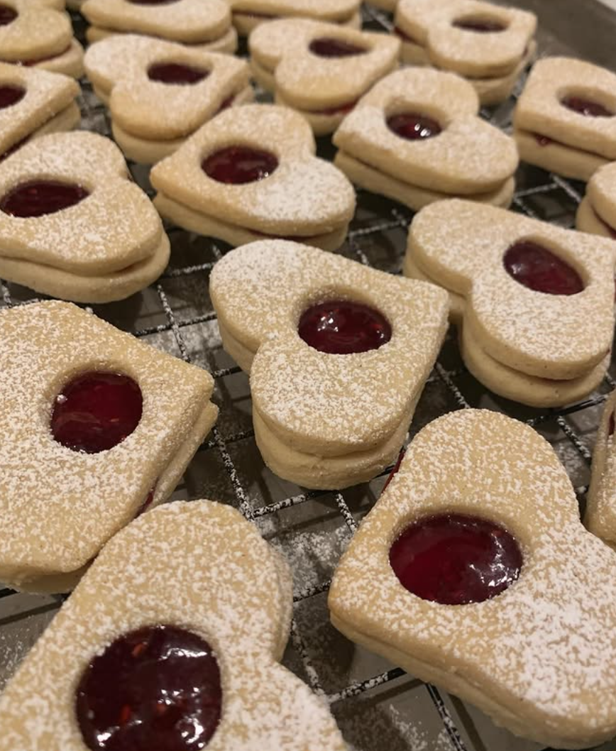 Linzer Cookies